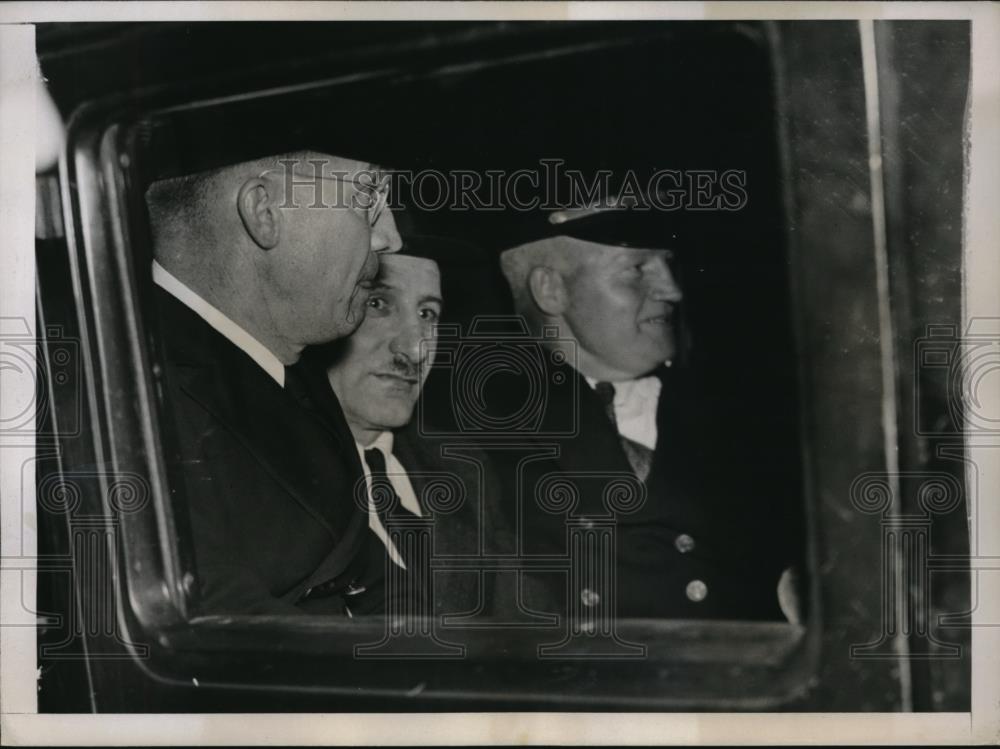 1937 Press Photo Oscar Bartolini after he was convicted of the death of Mrs - Historic Images