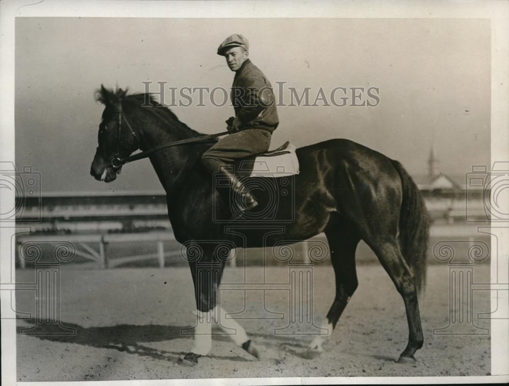 1932 Press Photo I Say candidate for Kentucky Derby at training - nes21507 - Historic Images