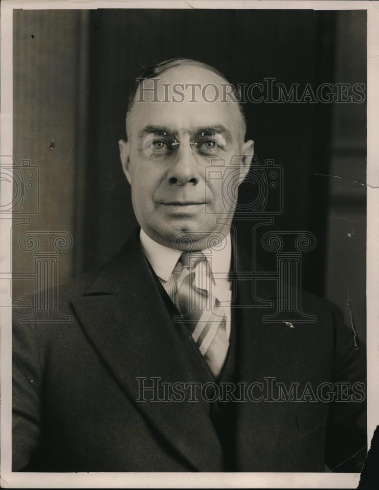 1939 Press Photo Mayor Richard W Reading-Detroit Michigan 1938-1940 - Historic Images