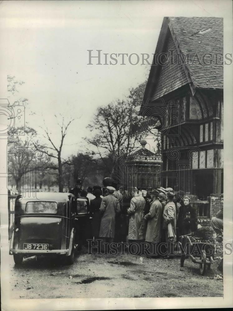 1947 Press Photo Broadlands, the honeymoon estate of Princess Elizabeth and - Historic Images