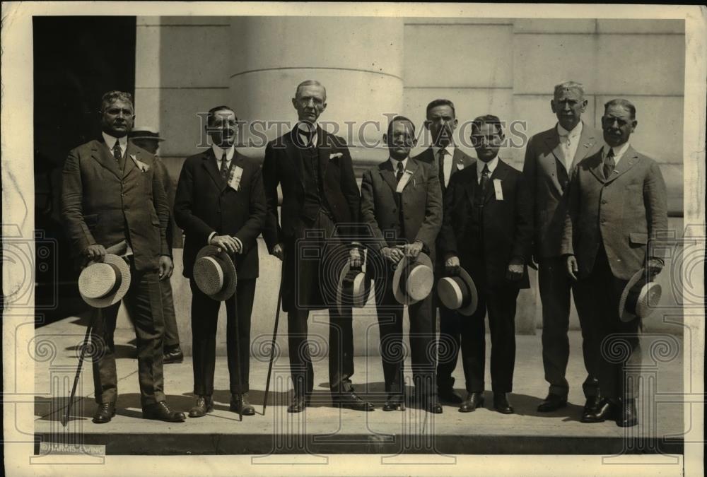 1922 Press Photo High Degree Masons from Cuba in Washington DC - Historic Images