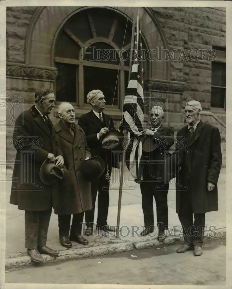 1926 Press Photo Chas Lewis, GW Donaldson, Wm Ryan, Theodore Simmons &amp; Tullis - Historic Images