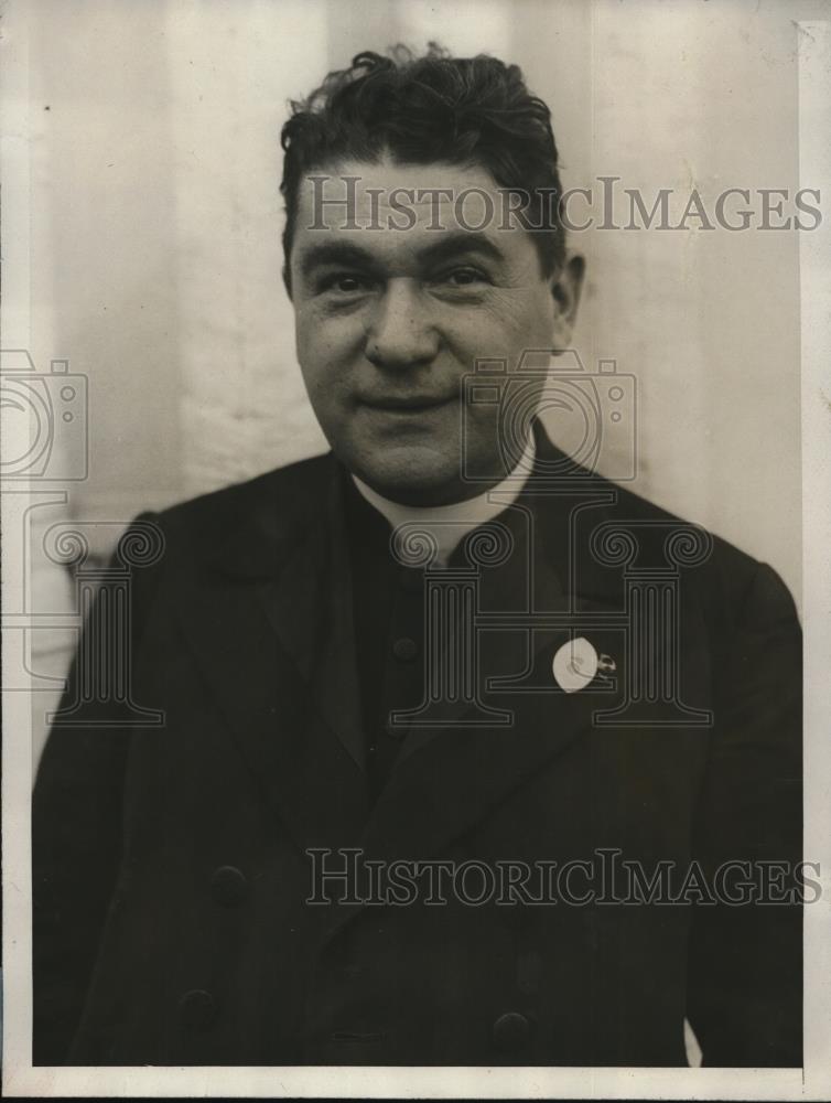 1929 Press Photo Rev. Raffaele Casimiri of St. John Lateran, director of choir - Historic Images