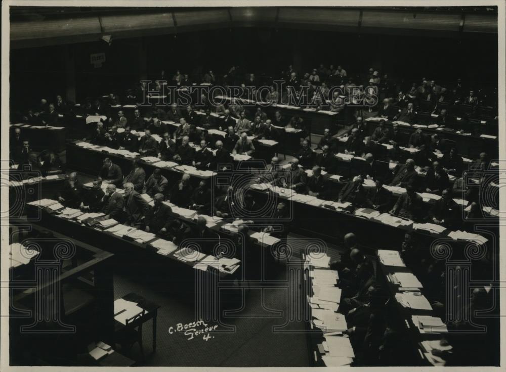 1927 Press Photo International Congress of Geneva - Historic Images