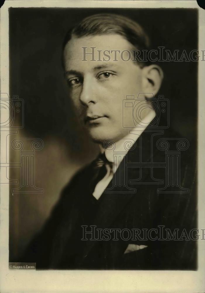 1924 Press Photo Prince Eugene Lubemirski of Poland - Historic Images