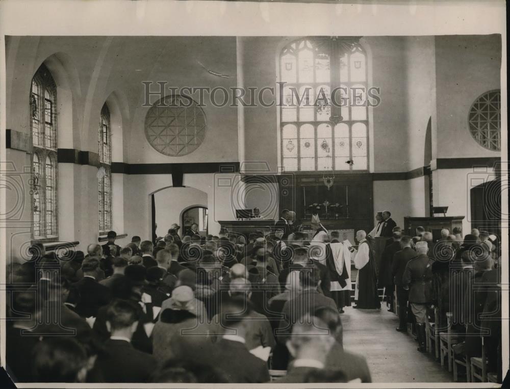 1929 Press Photo The St. George Memorial Church at Ypres. - Historic Images