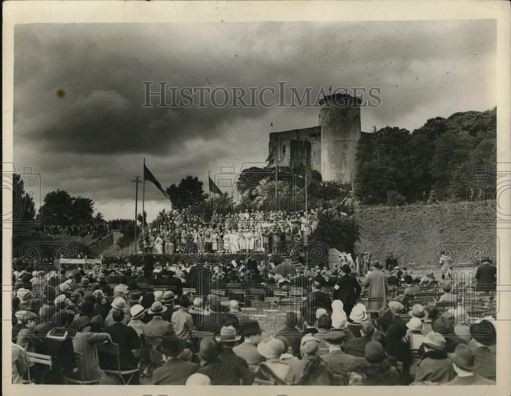 1927 Press Photo Ninth centenary of William the Conqueror celebrations in - Historic Images