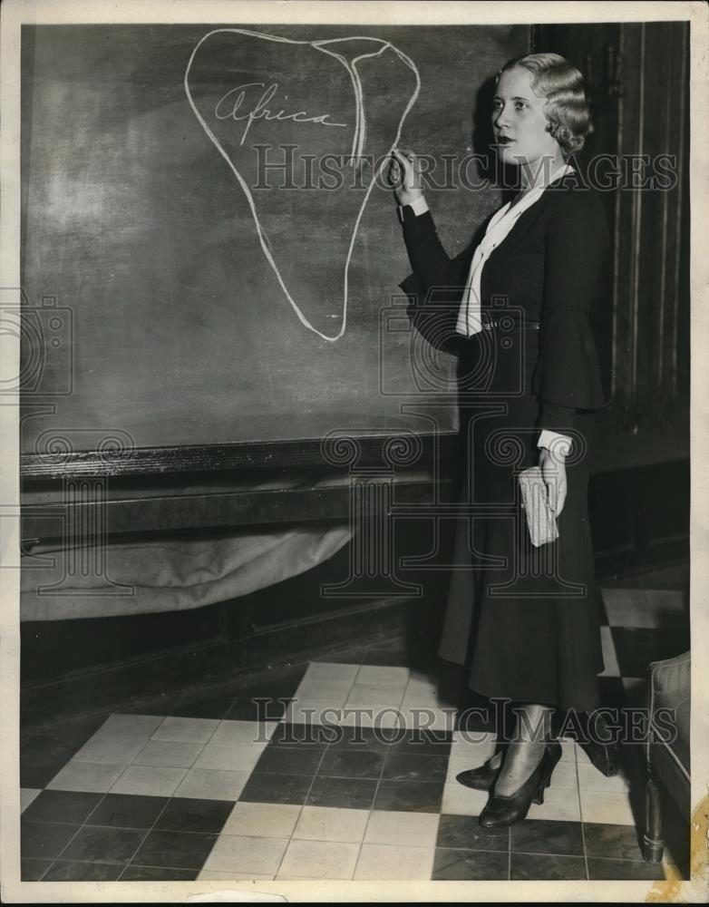 1931 Press Photo Ethelynn Koepke Instructress at Rochester Museum - Historic Images