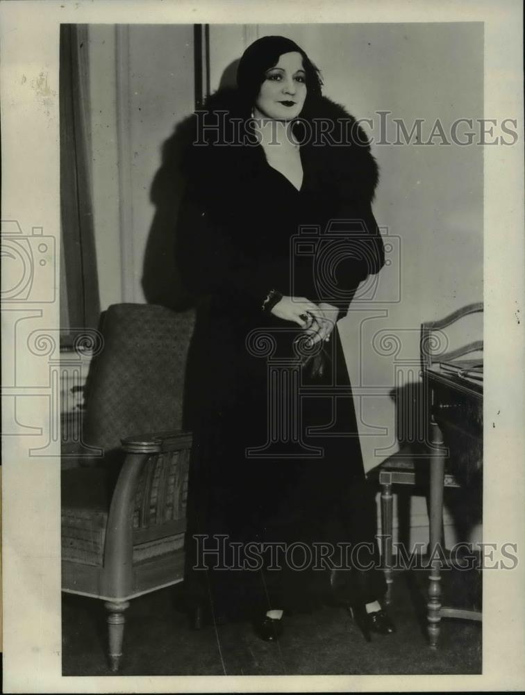 1931 Press Photo Mrs Thornvon in Chicago Ill - Historic Images