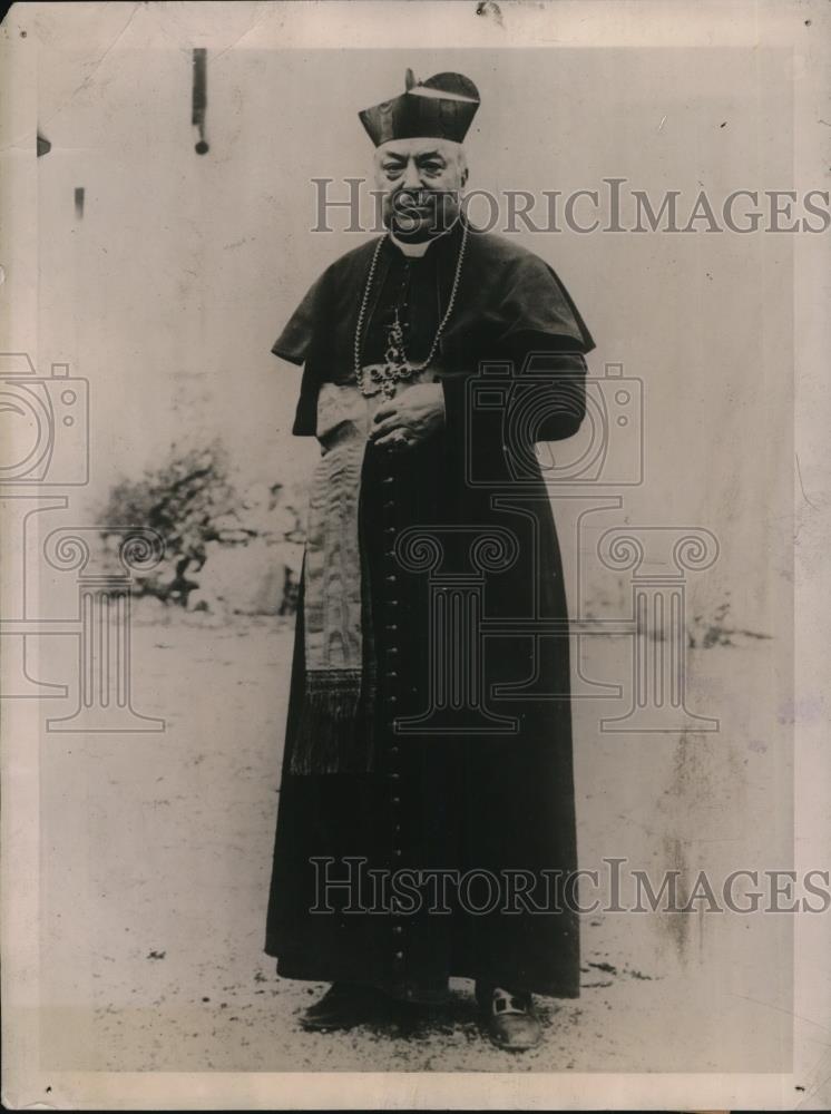 1922 Press Photo Cardinal Gasparri, Papal secretary of state is resigning - Historic Images