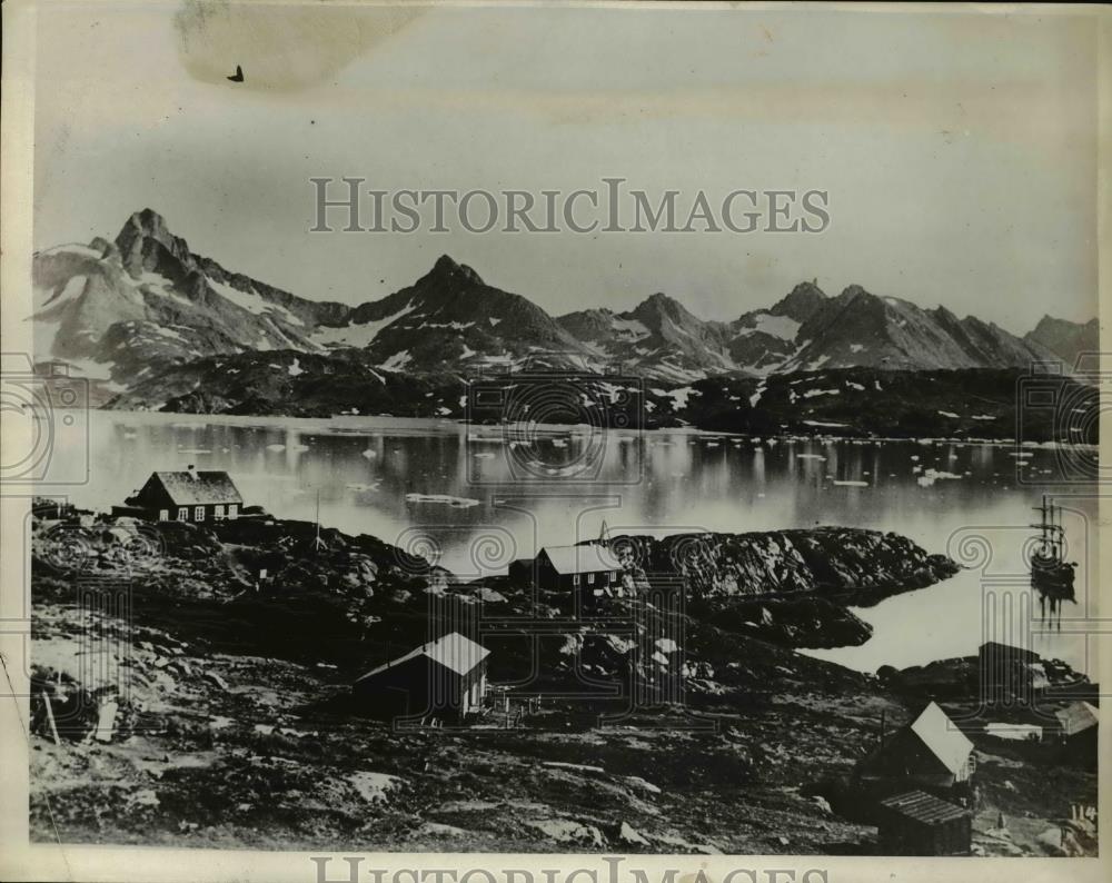 1931 Press Photo Angmagsalik along Greenland&#39;s east coast. - Historic Images