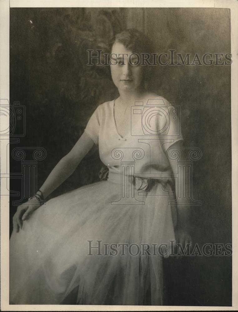 1926 Press Photo Donna Virginia Patrize, Donna Irancesca&#39;s daughter - Historic Images