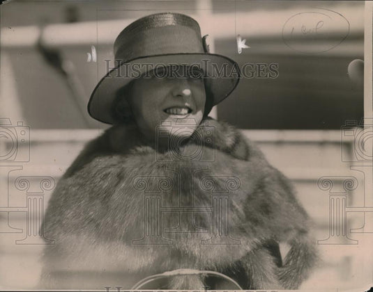 1923 Press Photo Mrs. O.T. Alexander of Great Falls, Montana - Historic Images