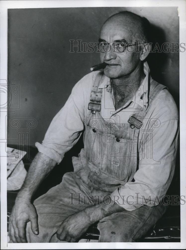 1943 Press Photo Hornell New York Samuel Steed Scott Esta Murder Eugene F Hoyt - Historic Images