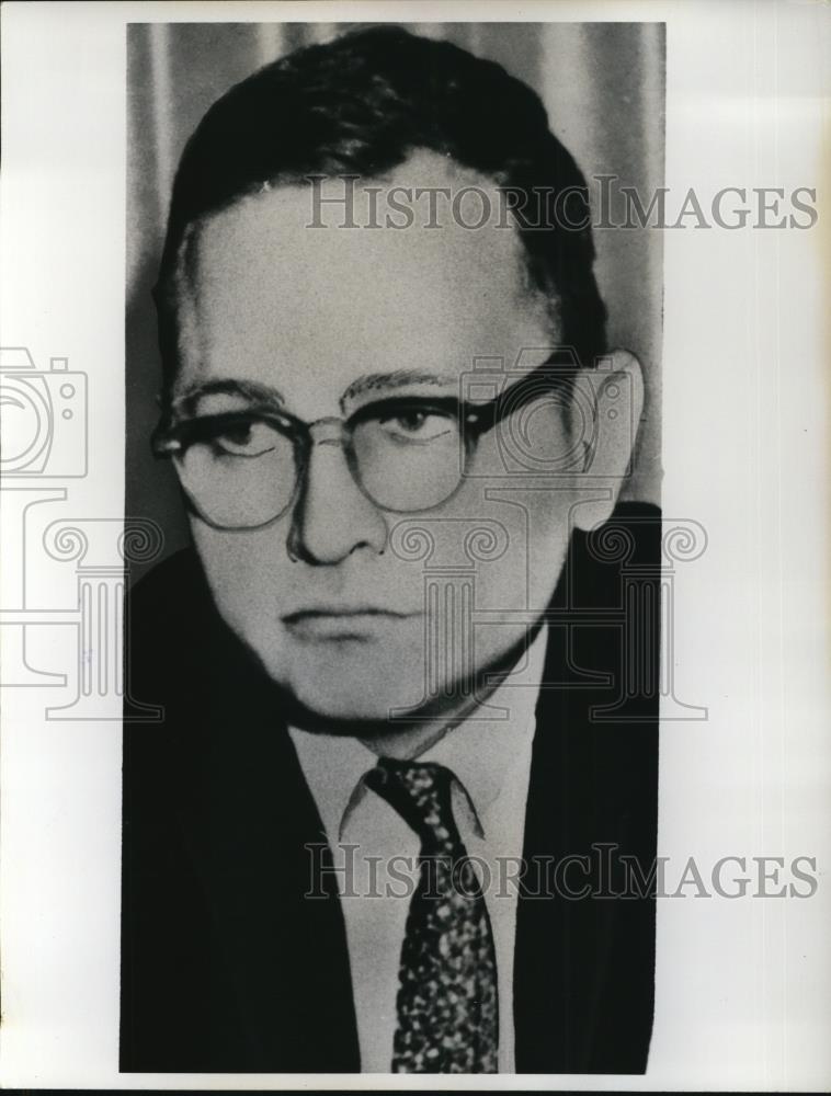 1961 Press Photo Mortimer D Rubin National Youth Director Of The Communist In US - Historic Images