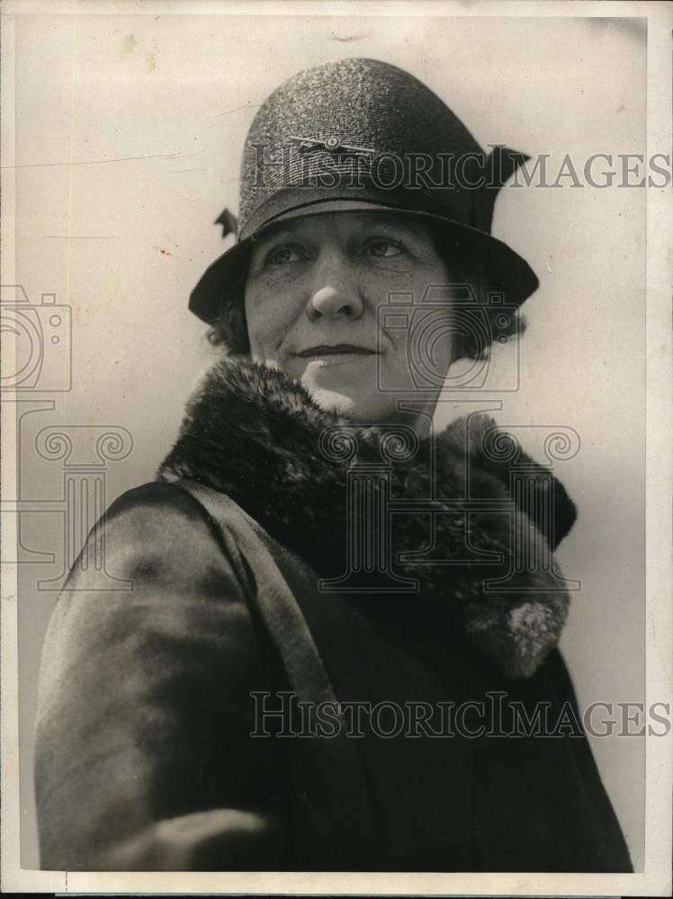 1925 Press Photo Mrs Charles Dana Gibson wife of the artist in NYC - Historic Images