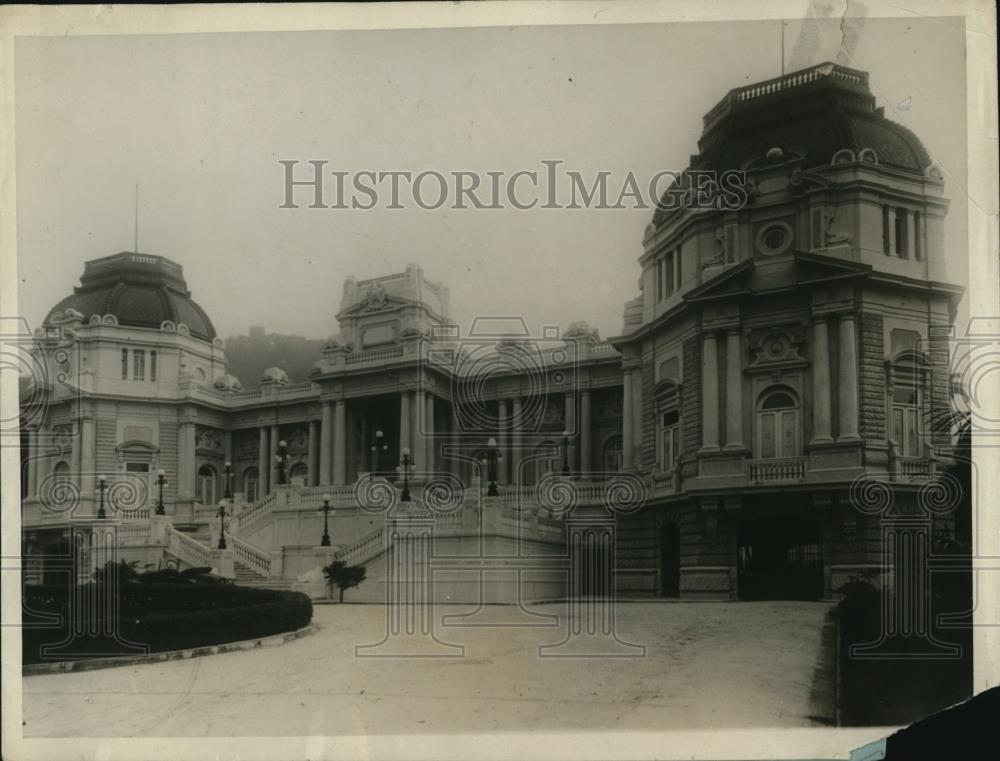 1929 Press Photo Rio De Janiero Brazil home of the President - Historic Images