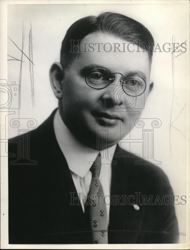 1937 Press Photo Ralph Liddy of Detroit is new for Senate - Historic Images