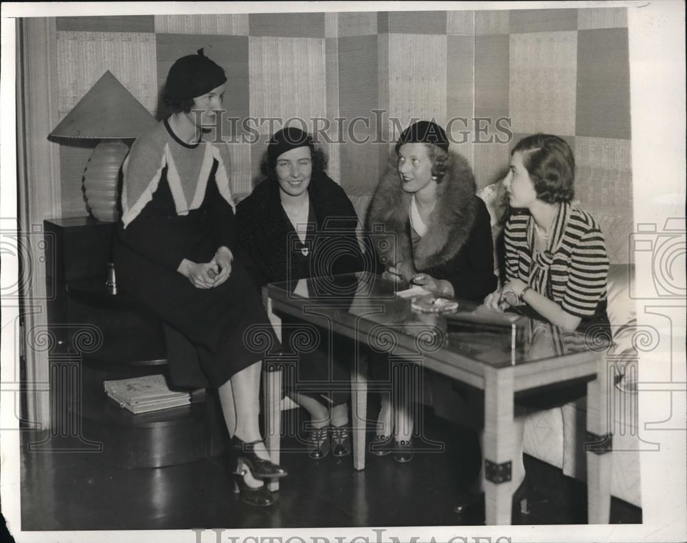 1933 Press Photo Children&#39;s Welfare Federation For Heath Day Members Meeting - Historic Images