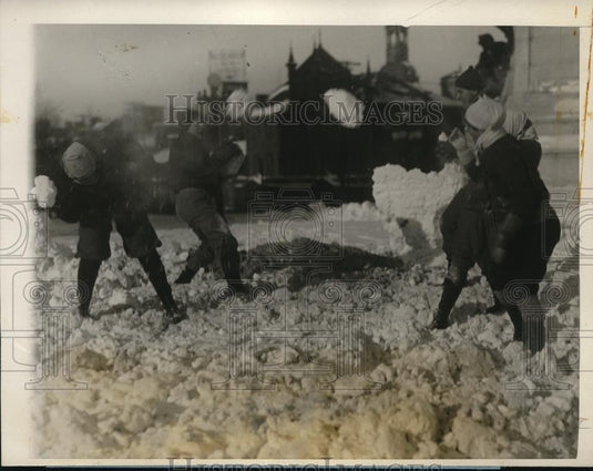 1927 Press Photo Winter Sport - Historic Images