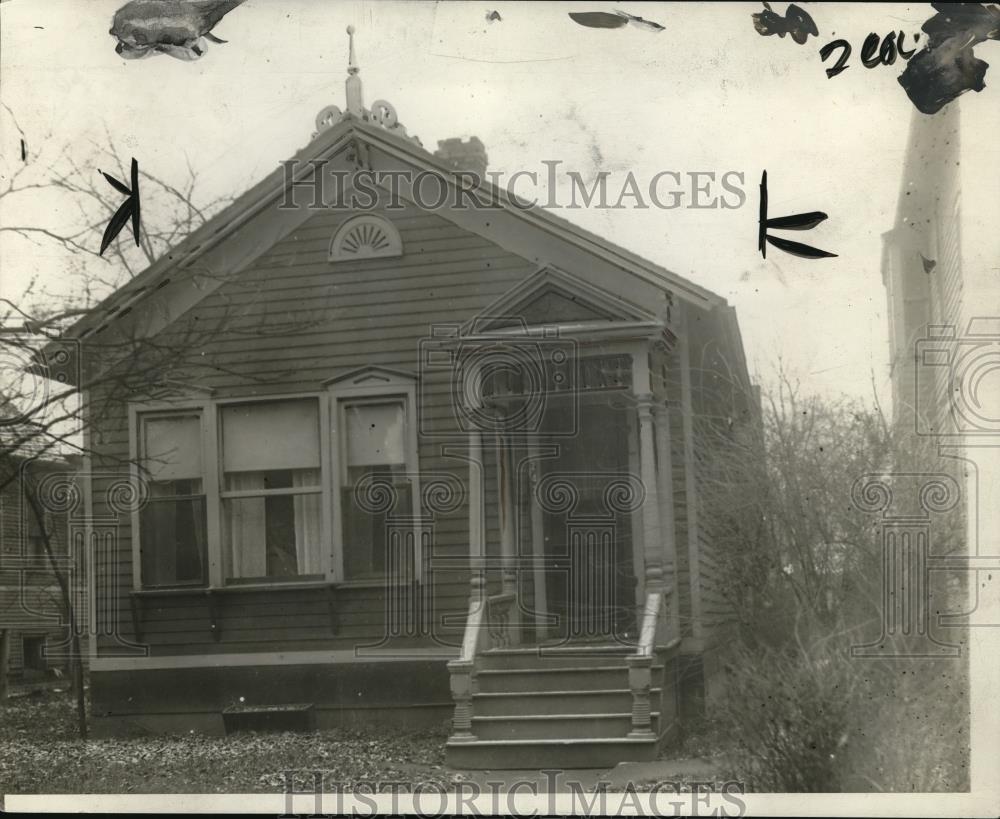 1927 Press Photo Home of Frances Van Buskirk &amp; Adelaide, Meisharch - Historic Images