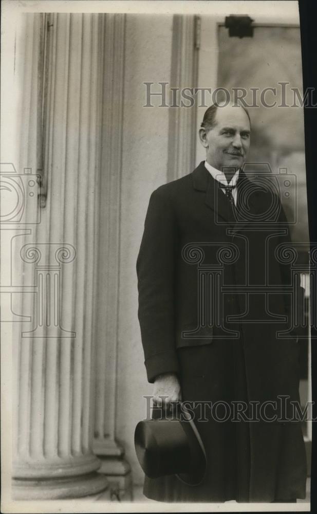 1925 Press Photo Swedish Minister, Captain Axel Wallenberg - Historic Images