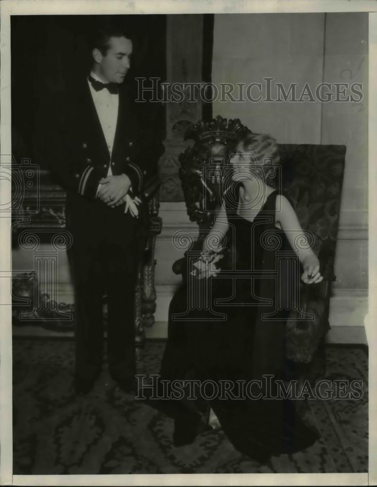 1936 Press Photo hester Laming &amp; Donald McDonald - Historic Images