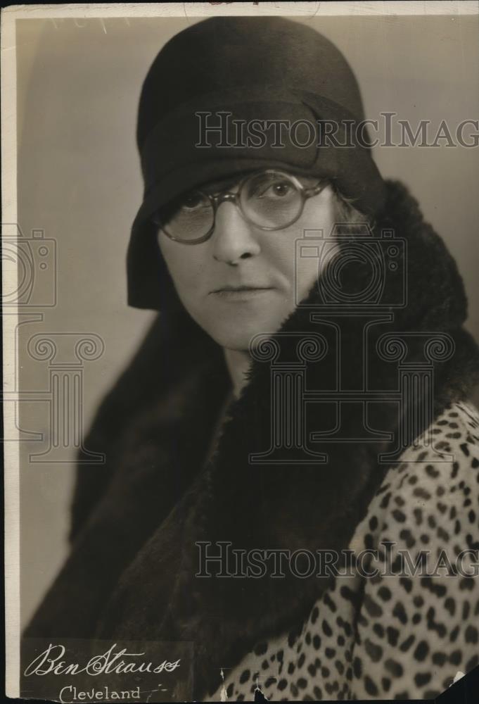 1929 Press Photo Mrs Thomas Sidle - Historic Images