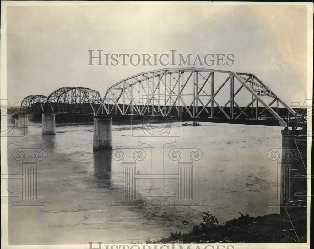 1929 Press Photo Abraham Lincoln Memorial Bridge, Interest to Trans-Continental - Historic Images