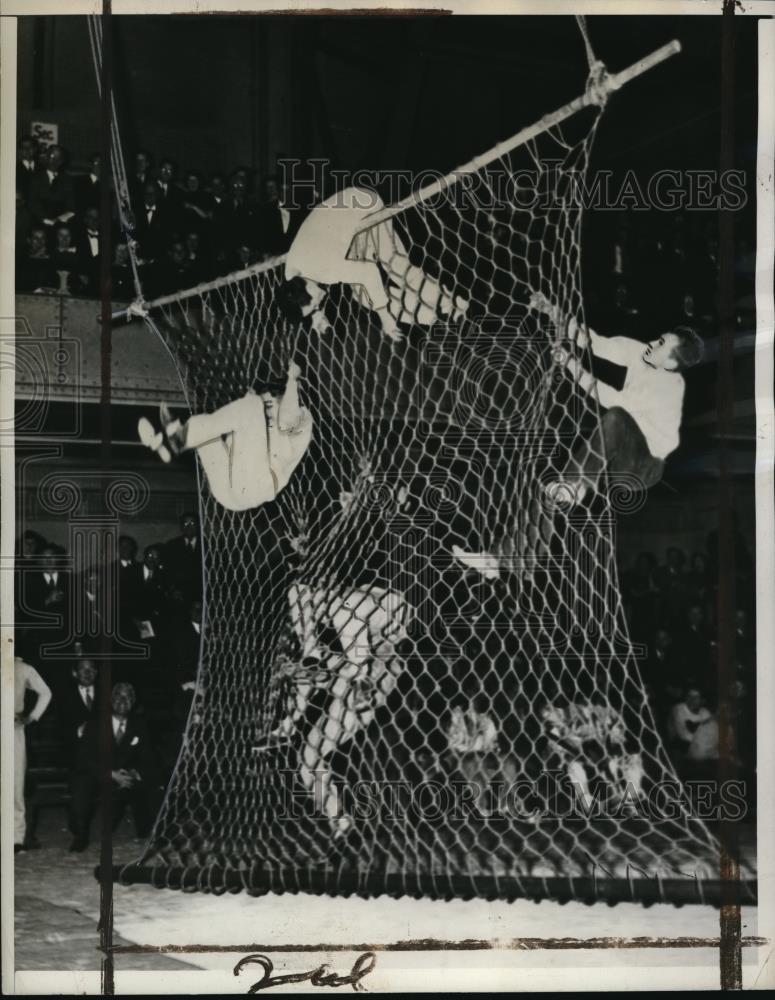 1938 Press Photo B. Joness of Company F in the Seventh Regiment Games, New York - Historic Images