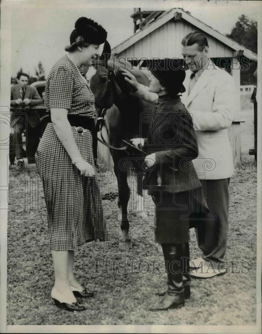 1939 Press Photo Pinehurst NC Mrs RA Tompkins, Mrs R Albee, S Dodd - Historic Images