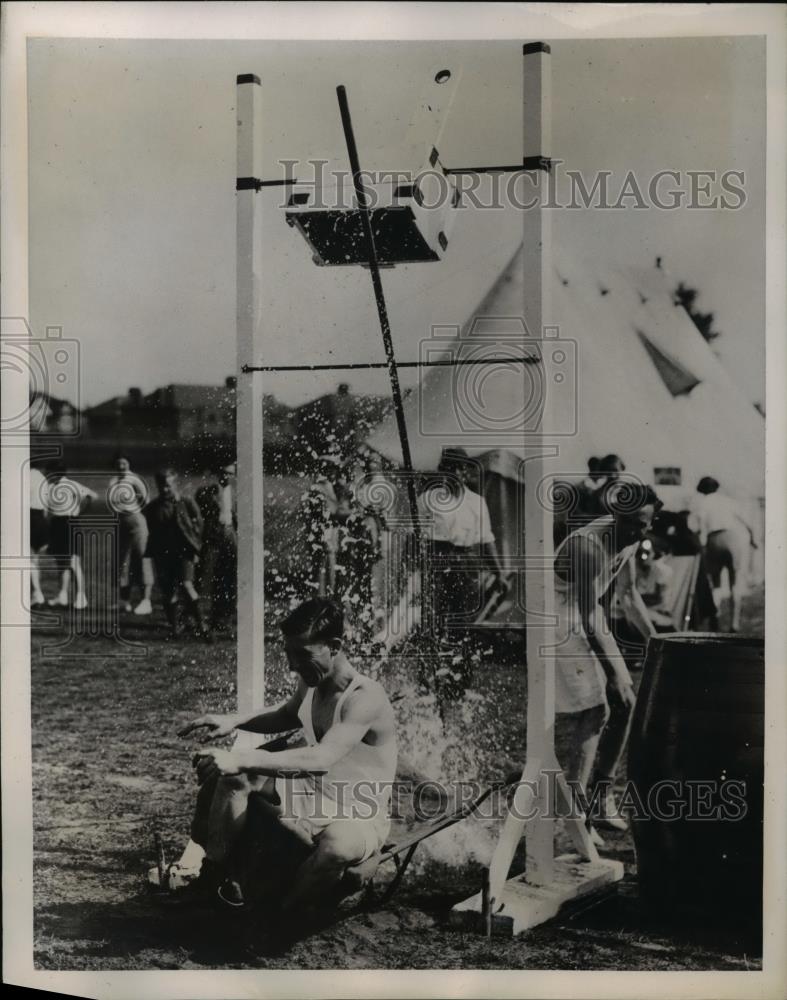 1938 Press Photo Ilford Essex England 12th annual United Daireies Sports - Historic Images