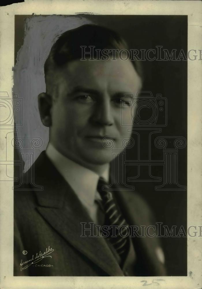 1925 Press Photo Robert W. Husk - Historic Images