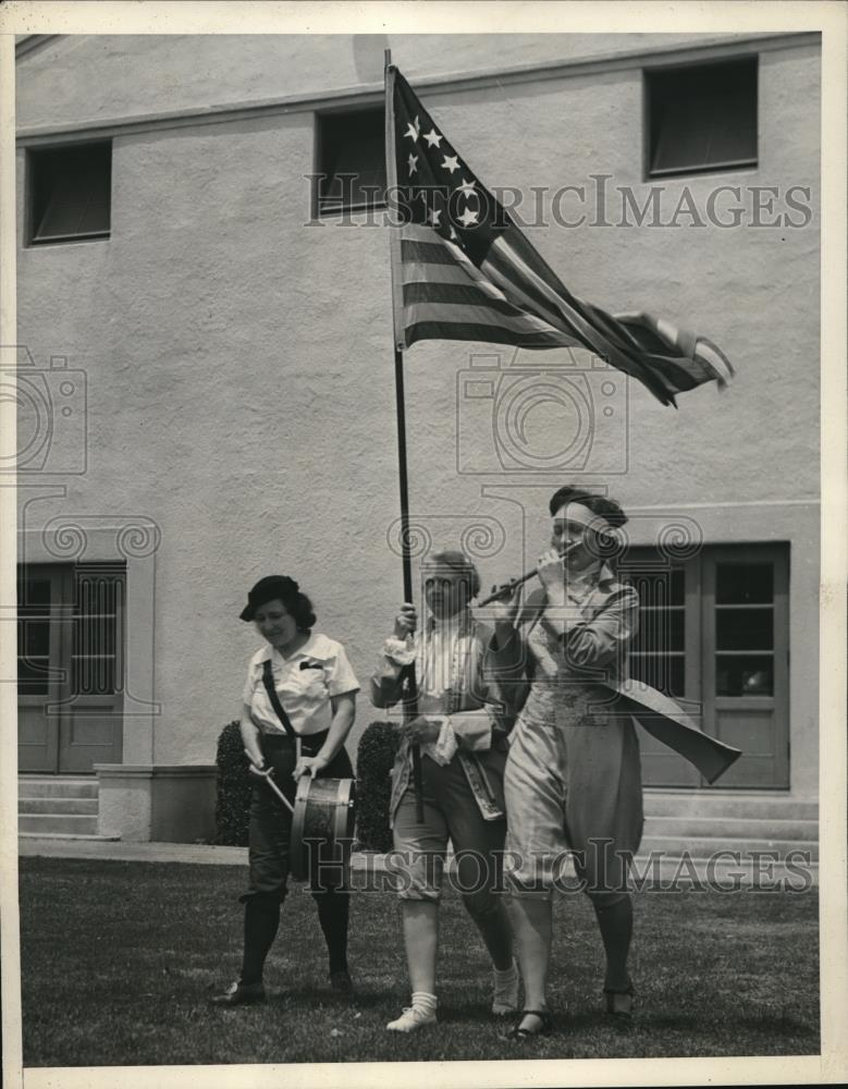 1938 Press Photo Spirit of 76 - Historic Images