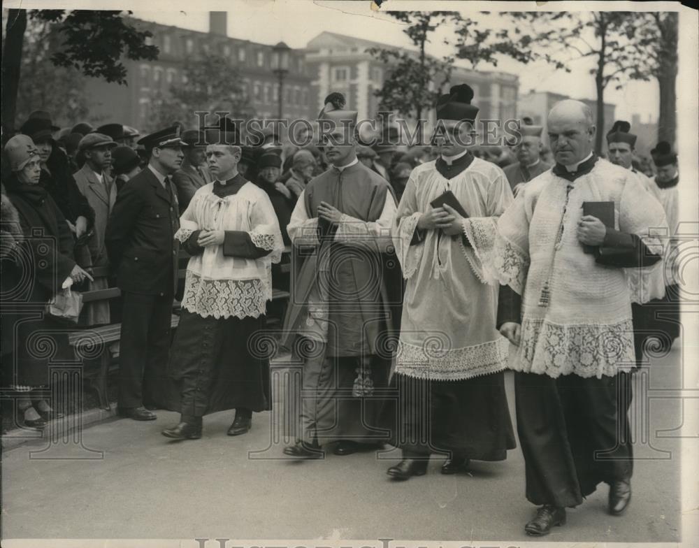 1929 Press Photo Bishop , Rev Dr Gerald O&#39;hara of Philadelphia Pa - Historic Images