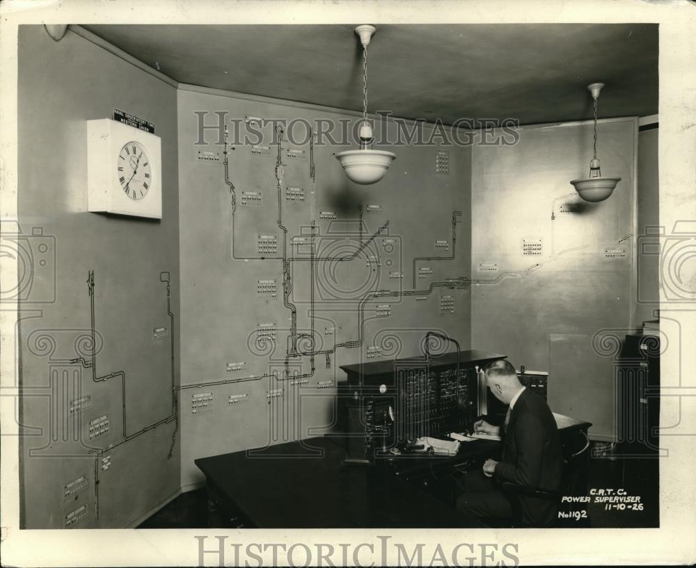 1926 Press Photo Power Superior&#39;s Office of Chago Rafael Transit Line, St. Louis - Historic Images
