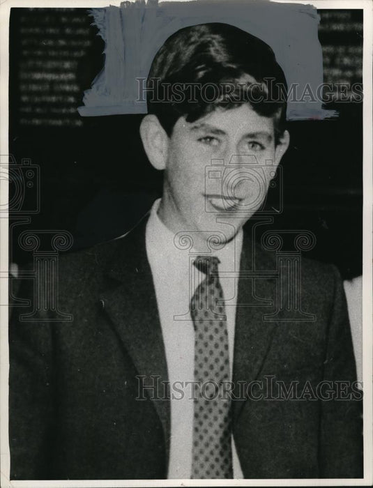 1966 Press Photo PRINCE CHARLES heir to the British throne - Historic Images