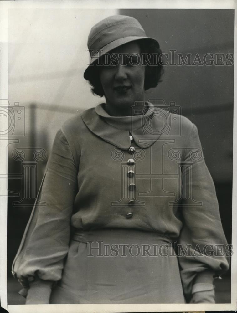 1932 Press Photo Winton Kelly Arrives in Los Angeles To Marry Charles Sullivan - Historic Images