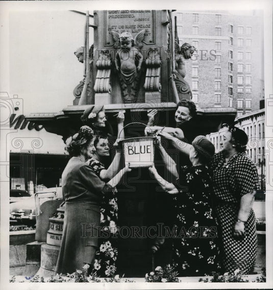 1955 Press Photo Grand Rapids Michigan Women of the Auxiliary of the Grand Army - Historic Images