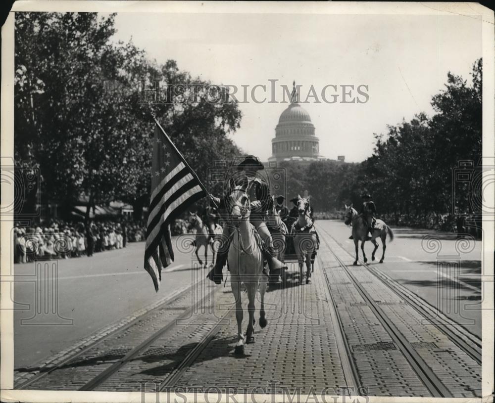 1931 Press Photo George Washington Comes Back After 150 Years - Historic Images