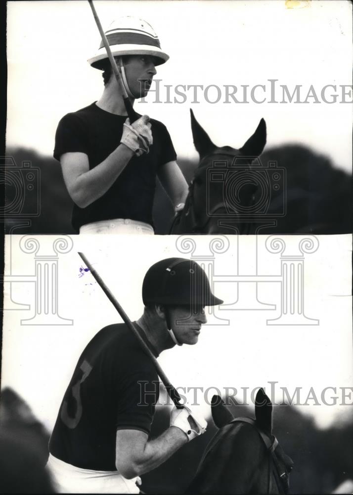 1971 Press Photo Prince Charles of England and his dad, the - Historic Images