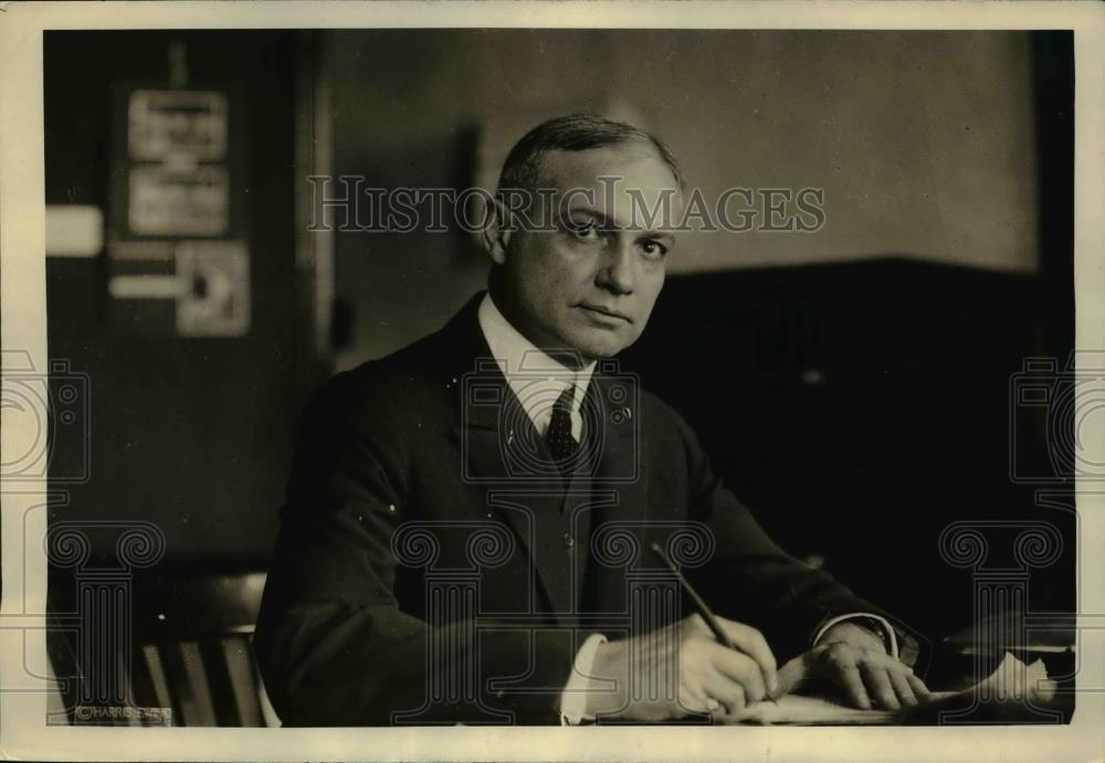 1922 Press Photo Colonel RI Rees AEF France Ambassador - Historic Images