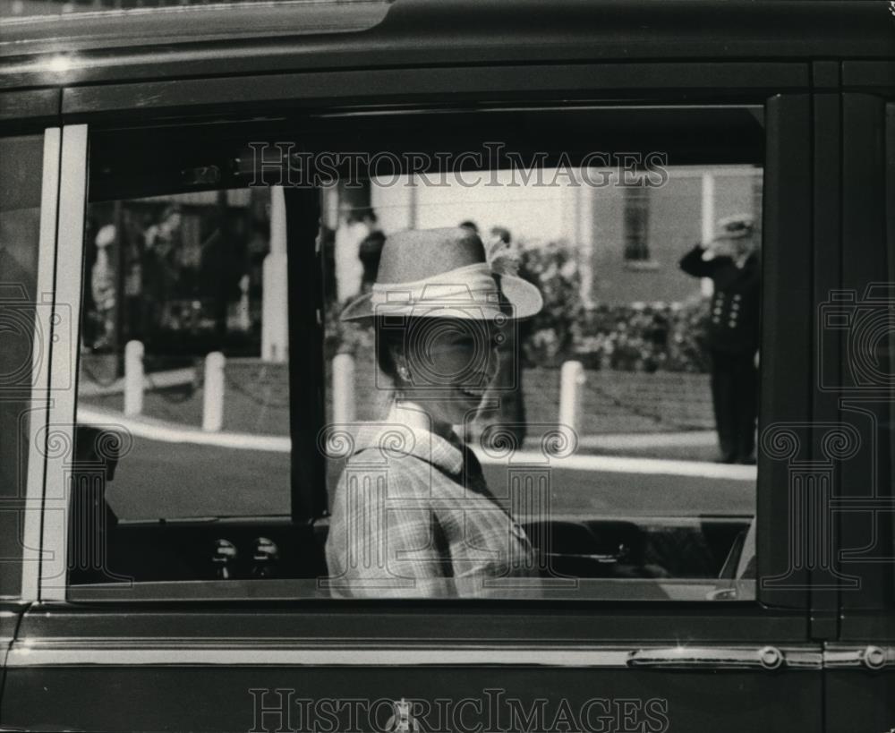 1970 Press Photo Princess Anne with a smile as warm as English Sunshine - Historic Images