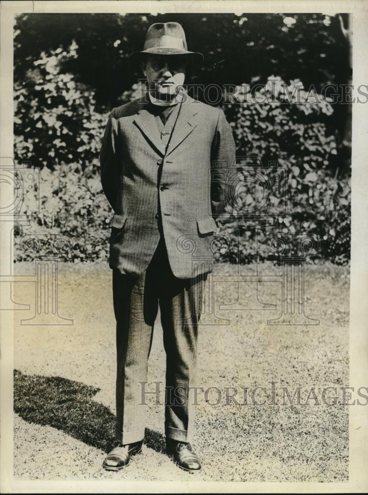 1931 Press Photo Rev. G.D. Simmonds Was Licensed By Archbishop Of Canterbury - Historic Images