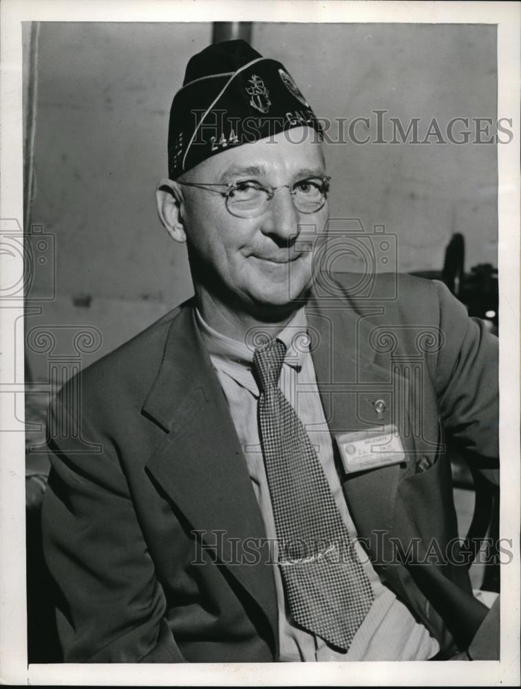 1944 Press Photo Ed Bolt Unopposed Candidate For American Legion Commander - Historic Images