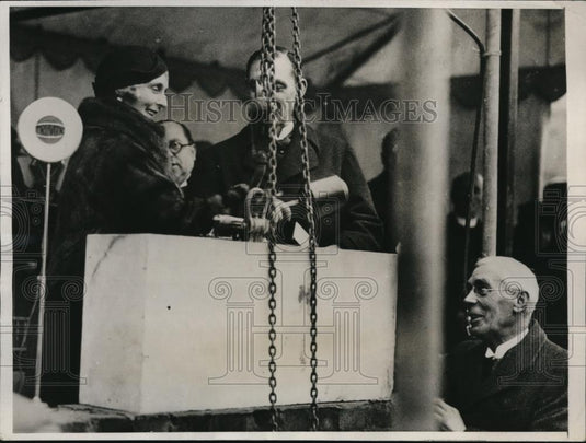 1933 Press Photo Princess Alice the Countess of Athlone England - Historic Images