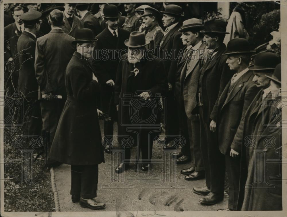 1919 Press Photo Prince of Wales visit the Washington Men&#39;s Club - Historic Images