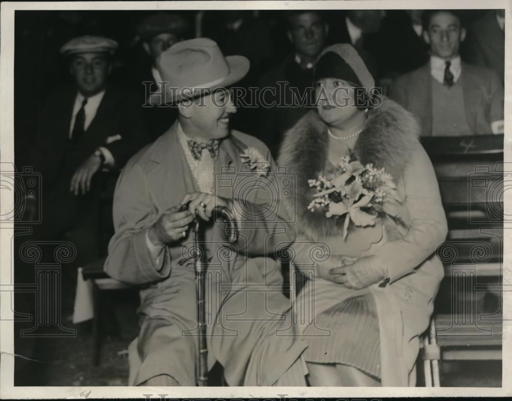 1927 Press Photo Mr &amp; Mrs Roy Howard - Historic Images