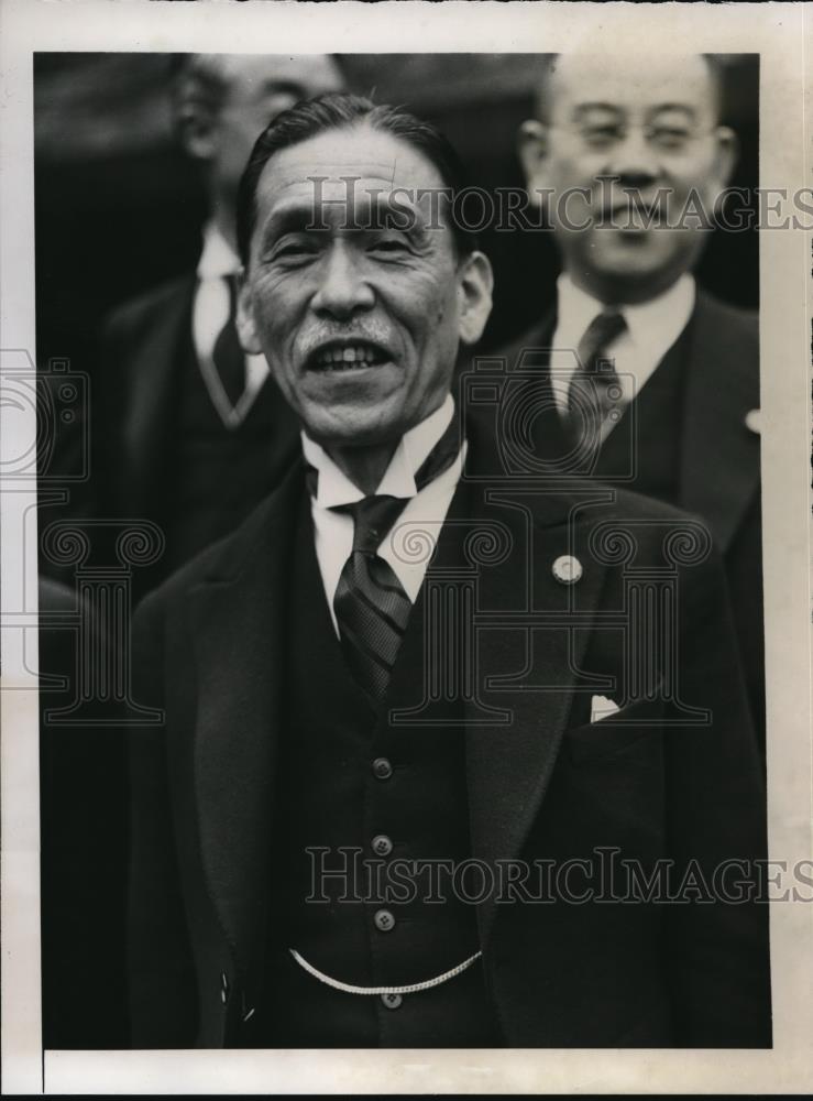 1948 Press Photo Prime Minister Hitoshi Ashida Formed a Coalition Cabinet - Historic Images