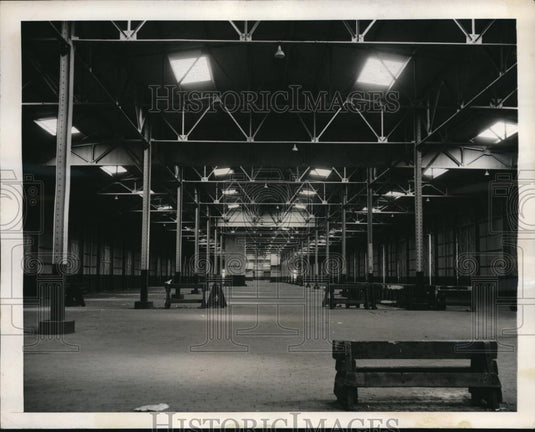 1940 Press Photo Foreign Trade Zone's Cargo Received Tax Britain France - Historic Images